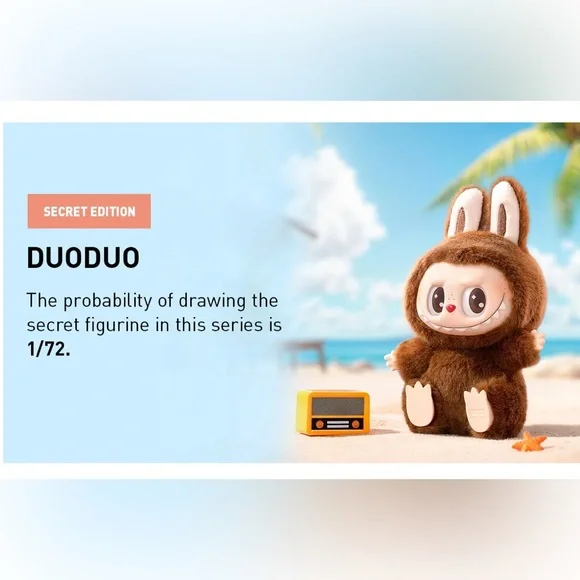 POP MART Labubu Have A Seat Duo Duo SECRET - 1/72 Preloved - Picture 10 of 12